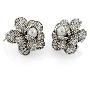 серьги из серебра