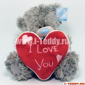 Мишка 23 см с сердцем (ME TO YOU)