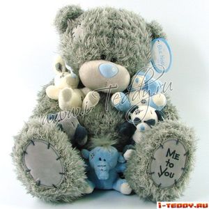 Мишка 25 см с друзьями (ME TO YOU)