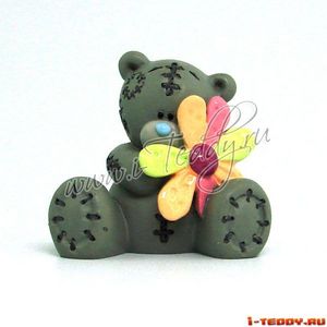 Минифигурка 3,8 см - Мишка с цветочком (ME TO YOU)