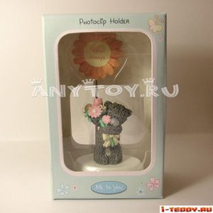 Фотодержатель Мишка держит цветы Friends Always / Друзья Навсегда / (Me to You)