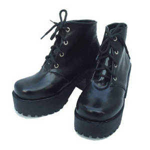 WOMEN`S LOLITA DOLLY GOTHIC MAID COSPLAY SHOES NANA EMO