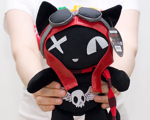 Emily the Strange — Pilot Kitty Plush