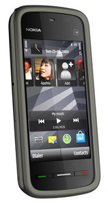 nokia 5230 black-silver
