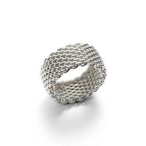 кольцо Tiffany Mesh ring