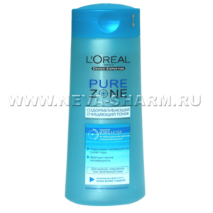 L'Oreal. Pure Zone. Оздоравливающий очищающий тоник