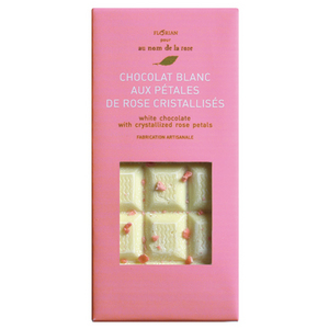 Белый шоколад с розой
