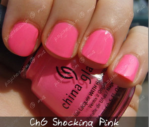 China Glaze Shocking pink