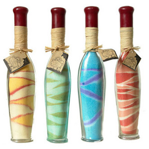 соль для ванн в красивом флаконе