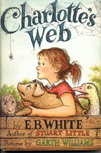 White. Charlotte's web