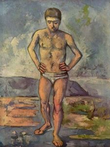 Bather - Paul Cezanne