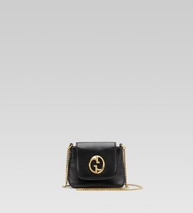 "Gucci 1973" small shoulder bag with double G ornament