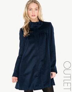 Selected Femme Swing Cashmere Mix Coat