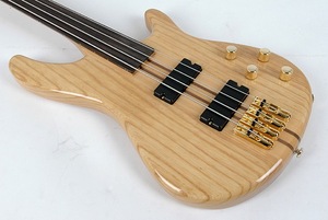 Brice Z4 Natural Fretless Bass