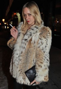 fur coat