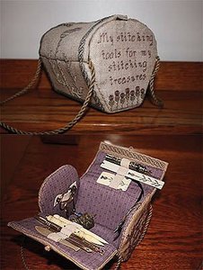 Thistle Stitcher's Purse - Cross Stitch Kit