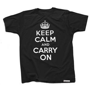 Футболка Keep calm and carry on