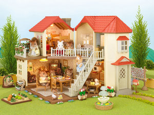 Большой дом со светом (новый). Игровой набор (Sylvanian Families, 2752)