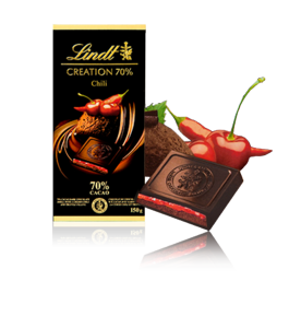 Lindt Creation с перцем