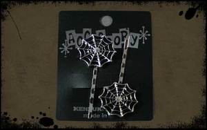 Spiderweb Barrettes
