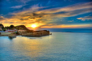 Corfu in winter