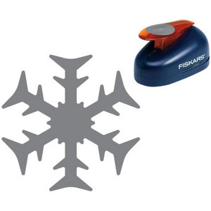 Фігурний дирокол Snowflake 2,5см, від Fiskars