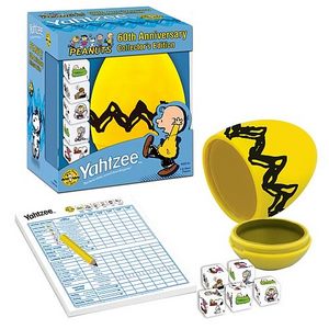 Peanuts 60th Anniversary Collectors Edition Yahtzee Game