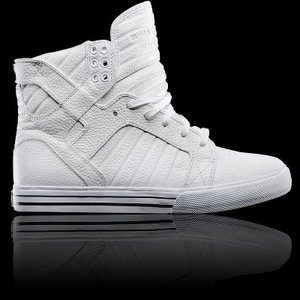 Supra Skytop White Leather.