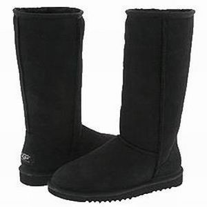 UGG высокие черные