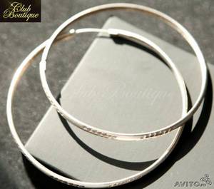 Серебряные большие кольца