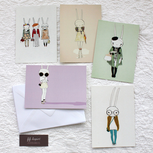 Fifi Lapin Postcards