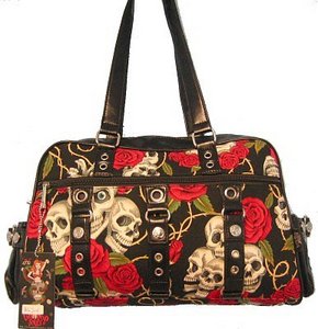 Сумка из ткани с принтом каким-нибудь