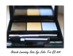 Shiseido Luminizing Satin Eye Color Trio. Opera