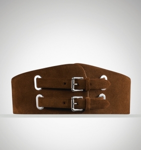 Ralph Lauren Suede Corset Belt