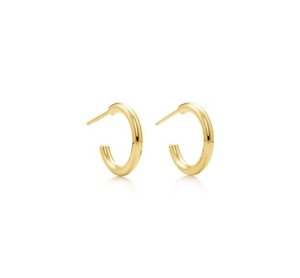 Tiffany Bezet Hoop Earrings