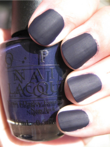 лак OPI Russian NAVY matte