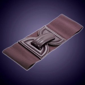 Молочно-белый пояс-резинка