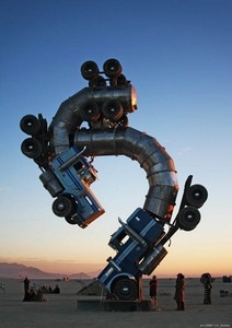 Поездка на Burning Man Festival, Black Rock Desert, Nevada, USA