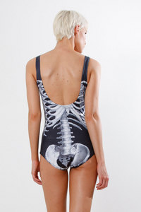 Black RIbs Swimsuit