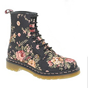 Dr. Martens Floral Boots