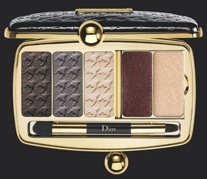 Тени Dior, новогодняя коллекция New Look Evening Gold