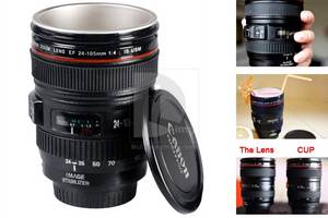 Lens Thermos Cup