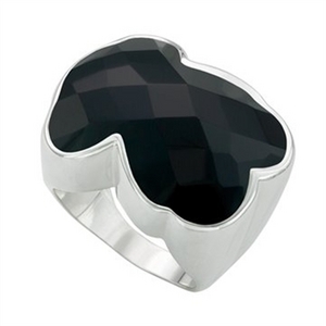 TOUS Color ring with black onix