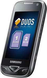 Samsung GT-B7722 Duos, Pearl Black