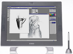 графический планшет-экран Wacom