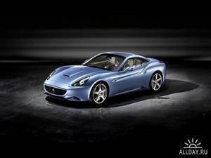 Ferrari California, обязательно СИНЕГО цвета