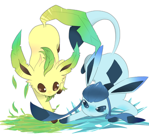 Leafeon & Glaceon