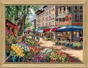 Набор для вышивания Paris Market (Парижский рынок)