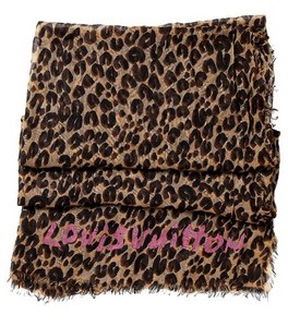 Louis Vuitton Leopard Stole