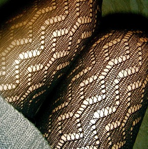 textured tights